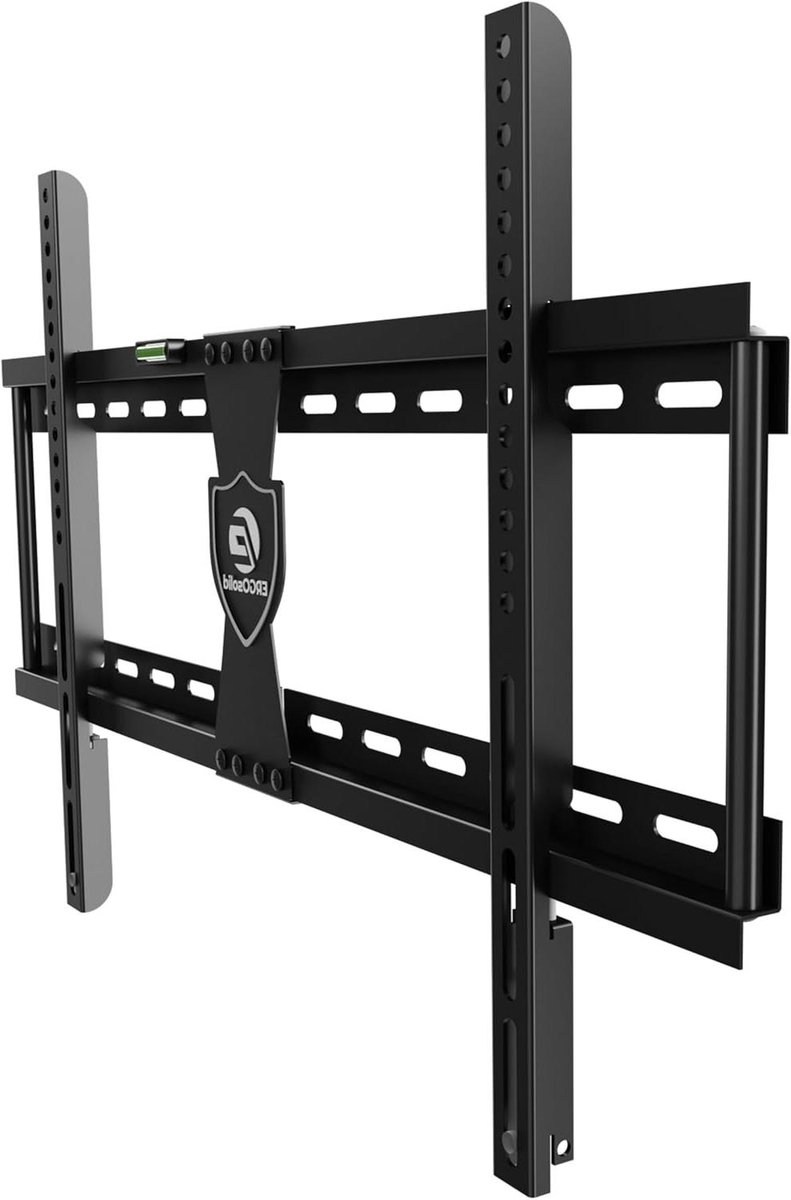 TV Wandhouder - Platte Beugel - Ruimte Besparen - Extra Dun Profiel - 32-65 Inch - Zwart