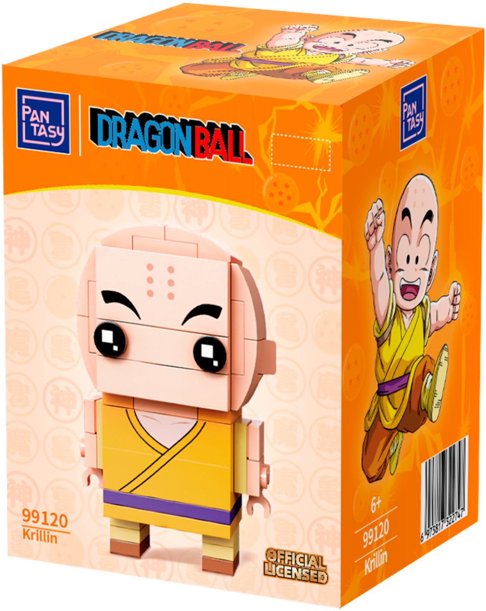 PANTASY Dragon Ball Z Krillin figuur - 99120 - - ONESIZE