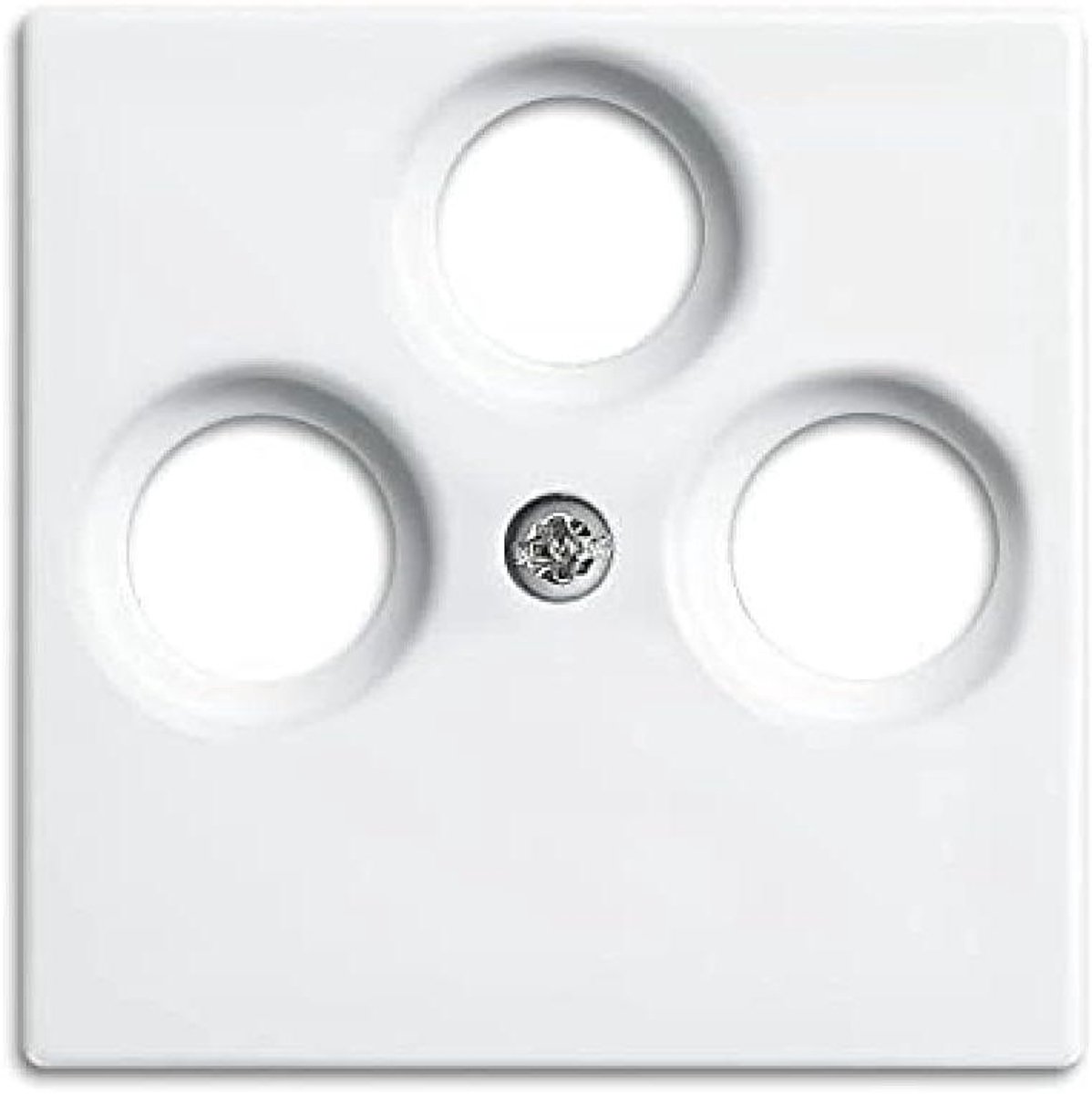Centrale Schotel Antenne - TV Antenne Plaat - Signaal Ontvangen - Drievoudige Configuratie - 1 Unit - Alpine Wit