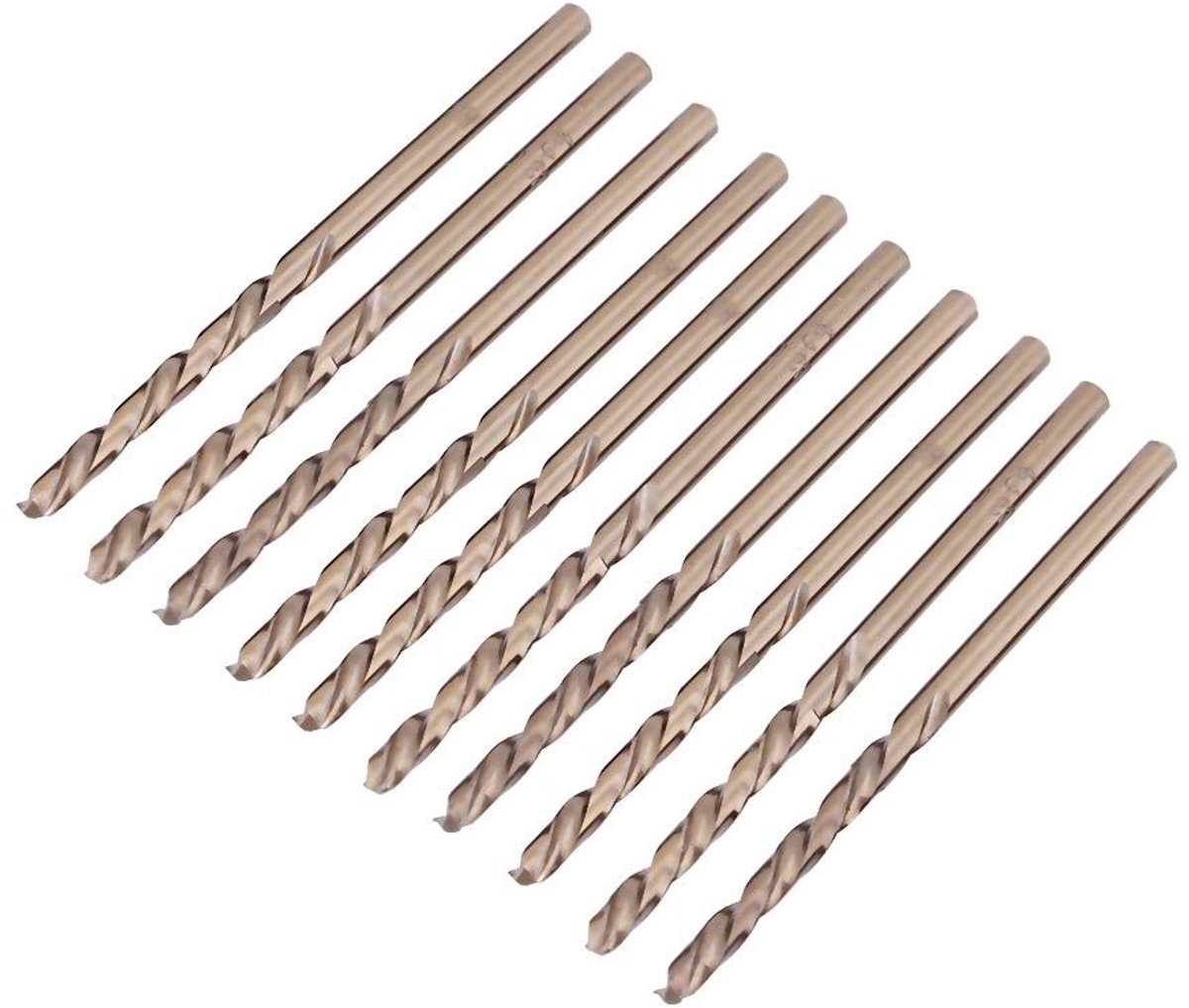 HSS-CO Boor Set voor RVS - 1.0-5.0MM Precisie Boor Bits voor Metaalbewerking en DIY Projecten