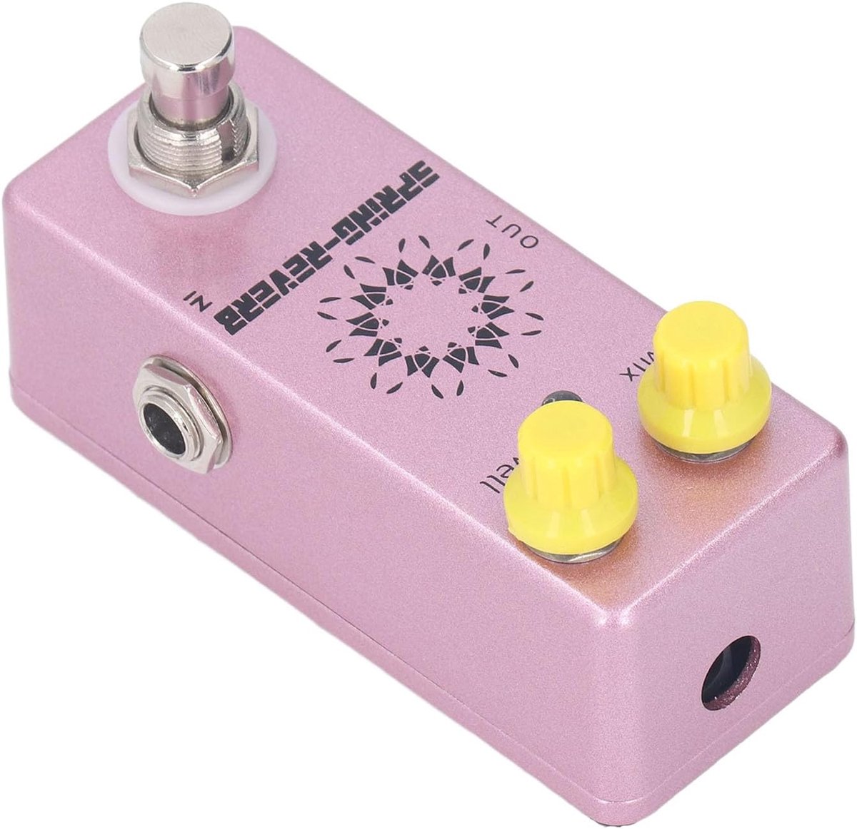 Spring Space Reverb Effect Pedal voor Bass Guitar - Spring Reverb Geluidseffect Pedal