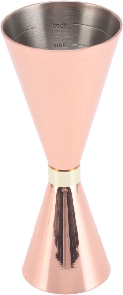 Dubbele Cocktail Jigger 30mm tot 60mm - Comfortabele Grip voor Thuisgebruik, Perfect voor Mixen en Bartending