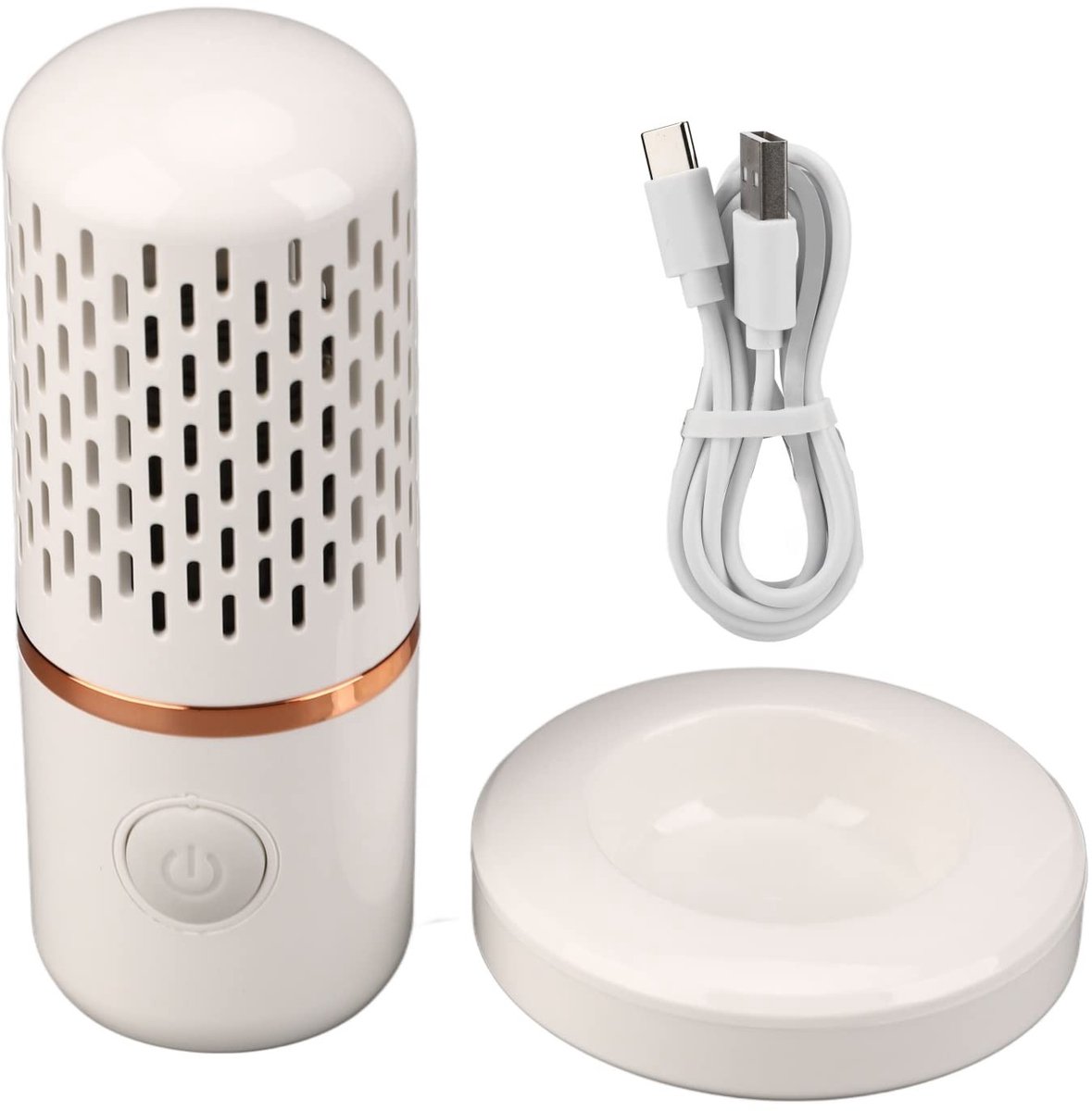 ONF3 - Fruit- en groentereiniger - Draagbare wasmachine - USB-oplaadbaar - Capsulevormig - Huishoudelijke reinigingsmachine - Wit - Voor dagelij...