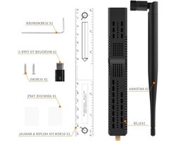 Zigbee Adapter - Coördinator Gateway - Smart Home Besturen - PoE Ondersteuning - Compact Formaat - Zwart