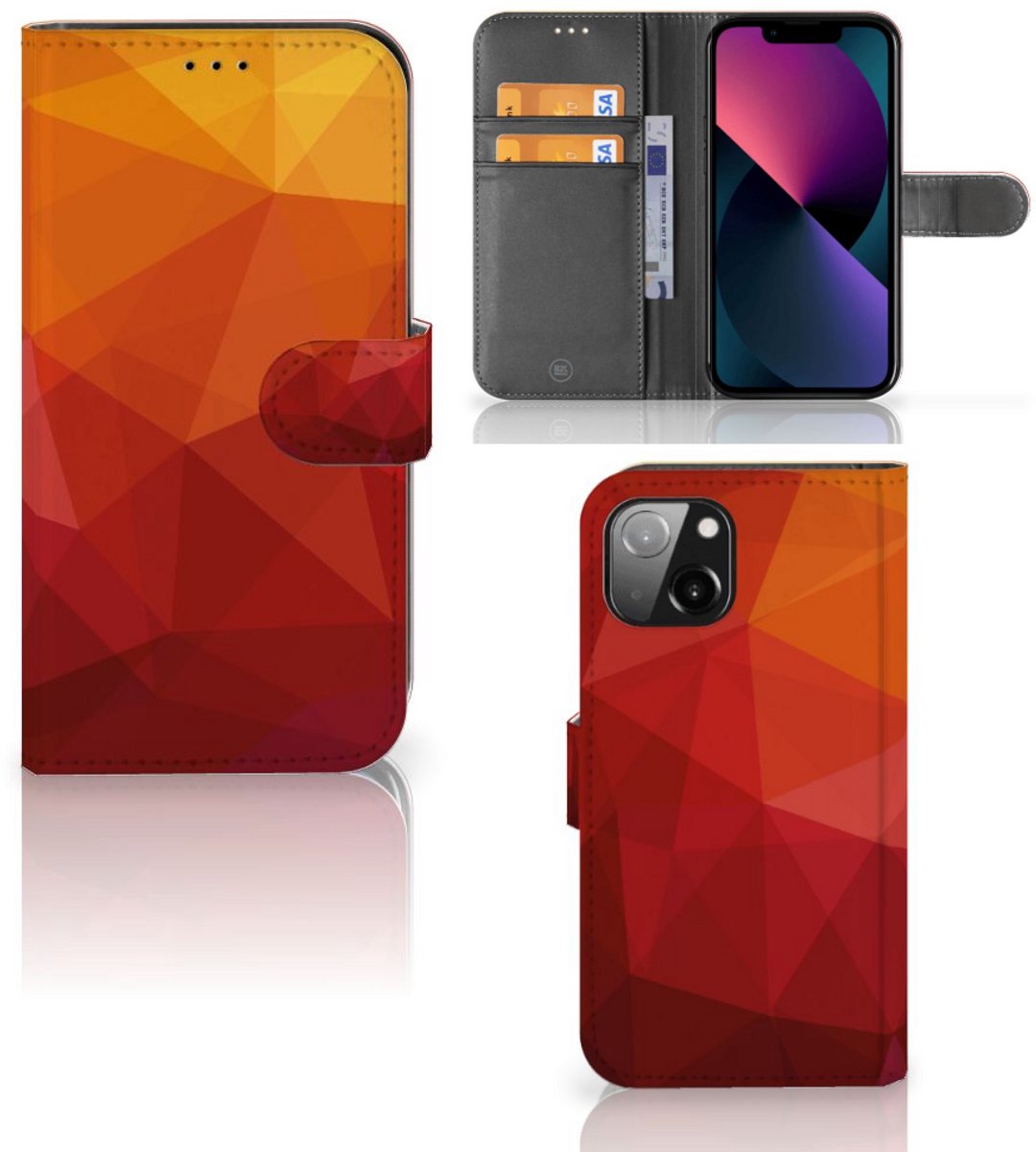 Telefoonhoesje met Pasjes voor Samsung Galaxy Xcover 5 Snakes