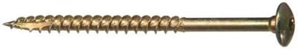 Constructie Schroeven - Lag Schroeven - Buitenprojecten Monteren - Geen Voorboren Nodig - 5/16 x 5 inch - Brons