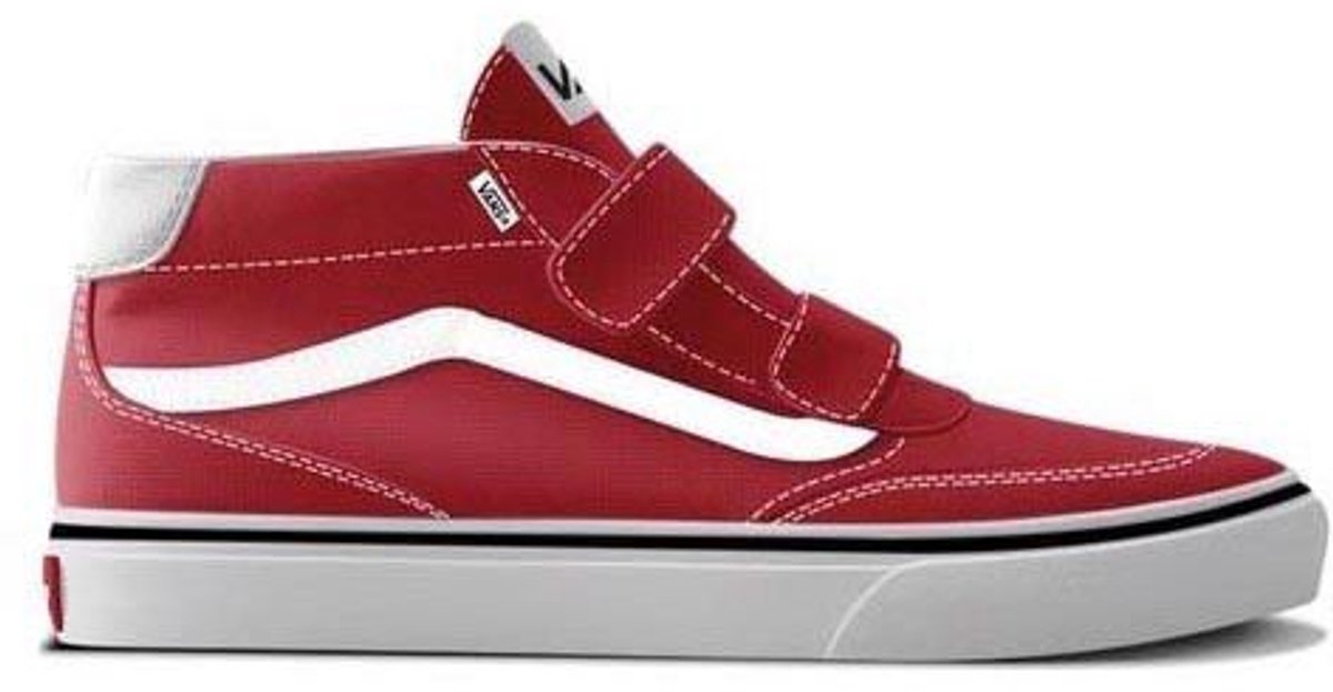 Vans Brooklyn Mid Sneakers Junior Rood