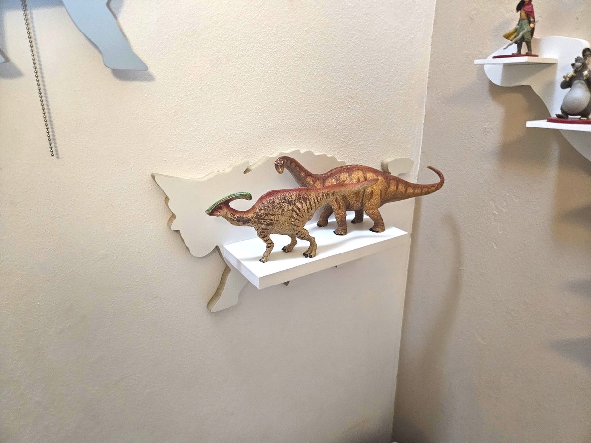 Ankylozaur Dino Muurplank - Kinderkamerdecoratie