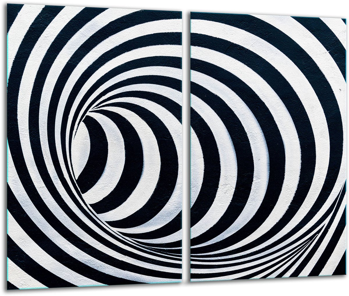 TMK ArtDeko - Snijplank - 2x 30x52cm - Inductie Geschikt - Kleurrijk