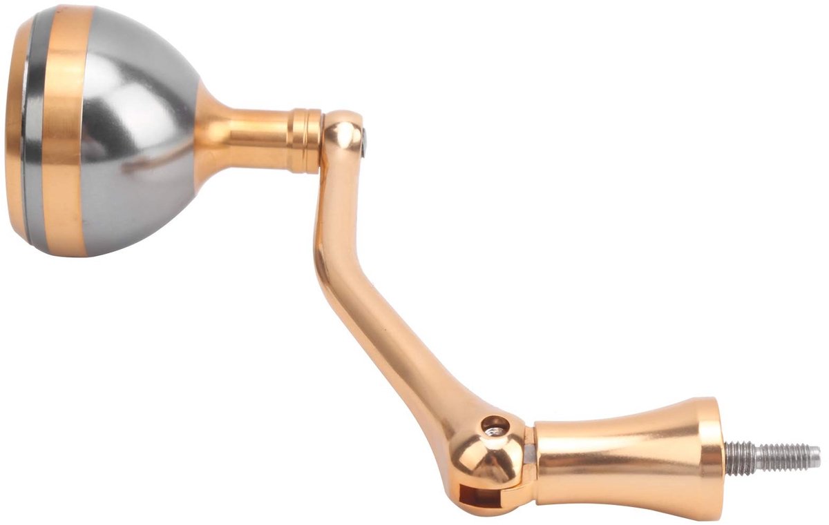 Cosensi - Vervangingshandvat Visreel - Aluminium Handgreep - Duurzaam en Lichtgewicht - Swivel Knop - Geschikt voor Spinning - Zwart