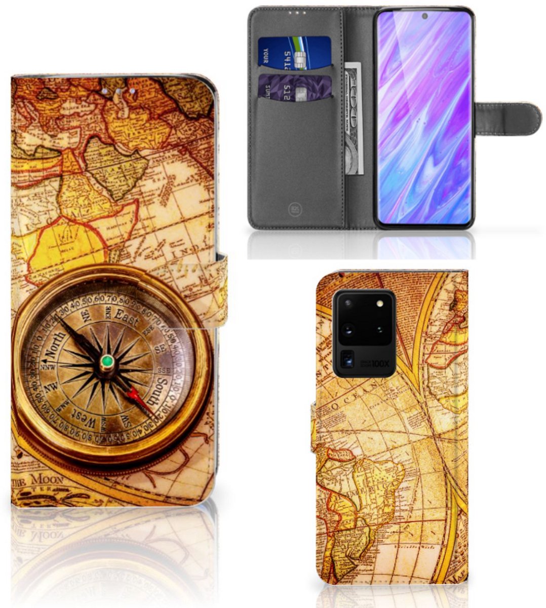 Samsung Galaxy S20 Ultra Flip Cover Kompas