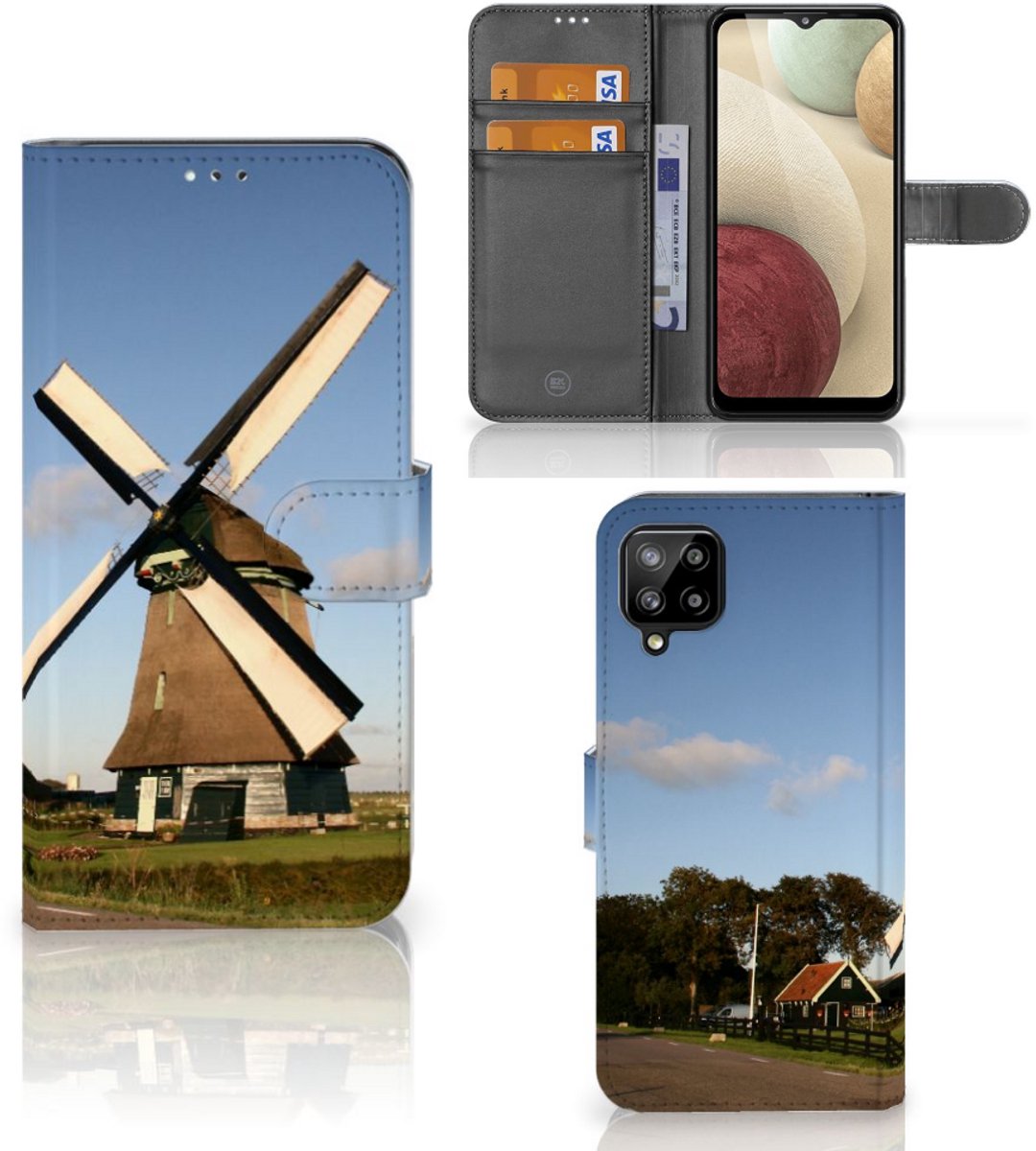 Samsung Galaxy A12 Flip Cover Molen