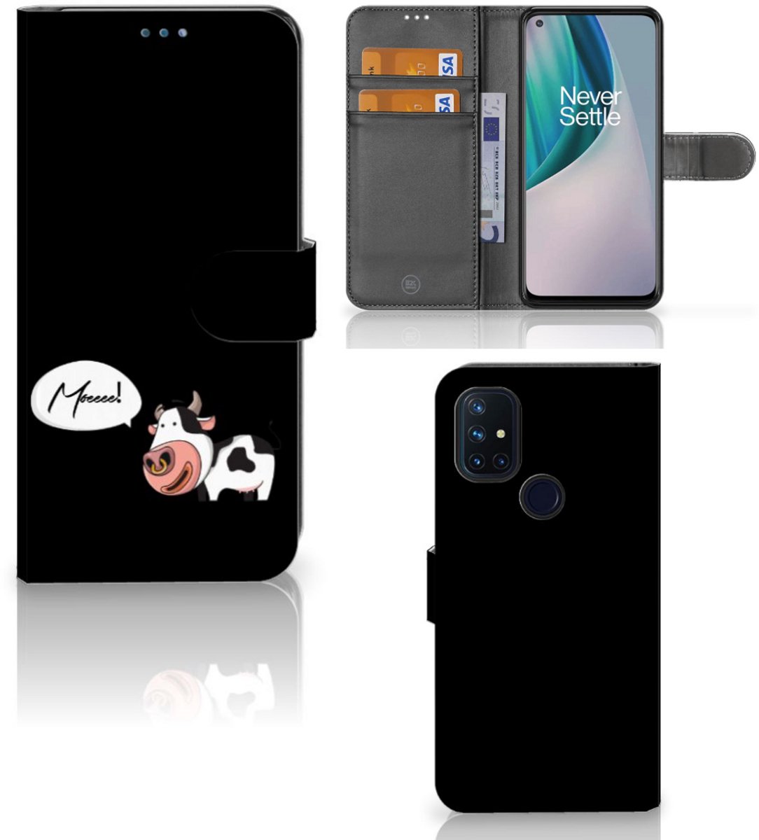 OnePlus Nord N10 Leuk Hoesje Cow