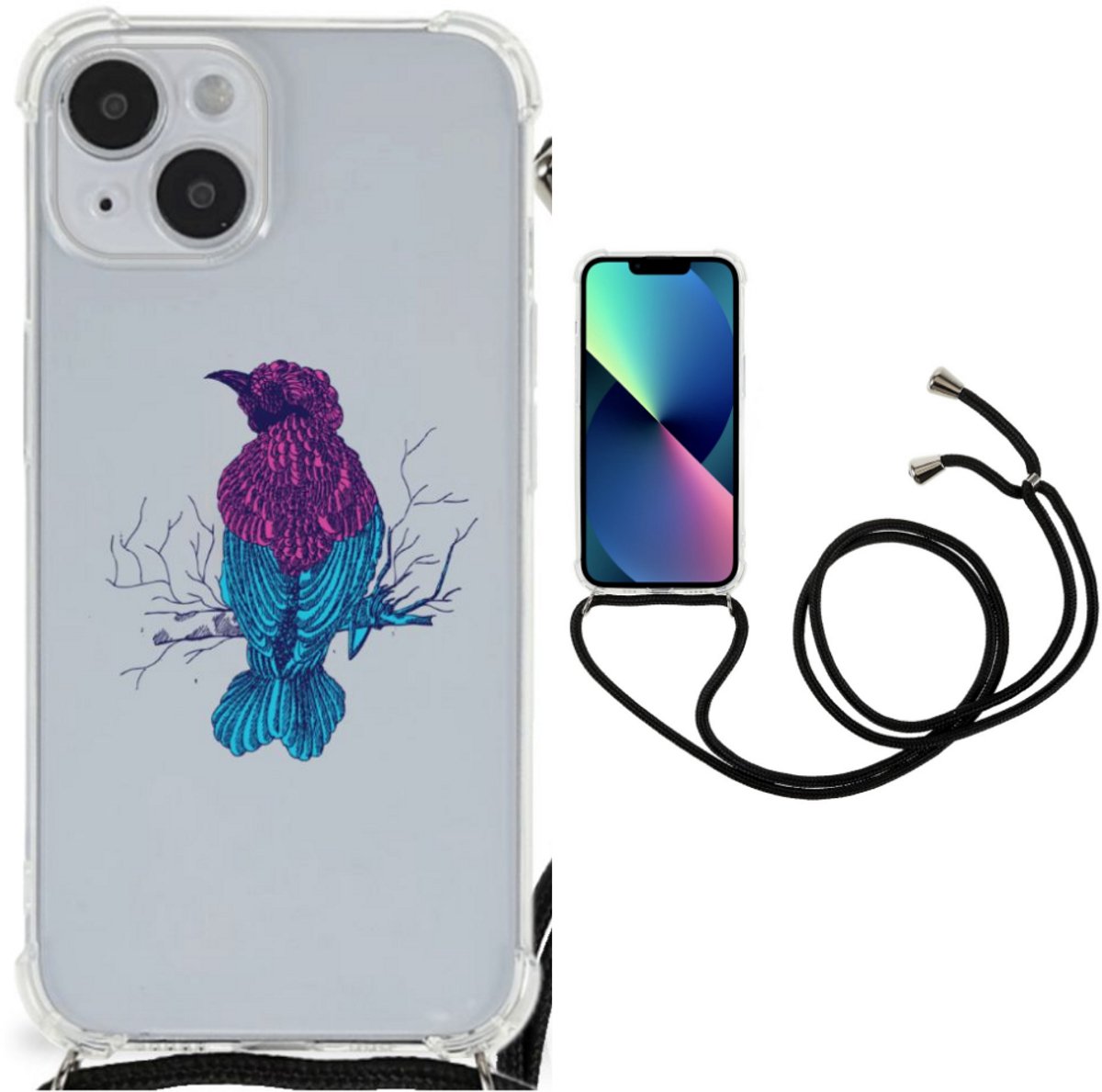 iPhone 14 Plus Stevig Bumper Hoesje Merel