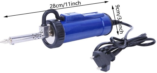 Cosensi - Desoldering Pump - Elektrische Desoldeerpomp - Compact en Handig - 30W - Vacuüm Desolderen - Ideaal voor Onderhoud - ADT-3 — afbeelding 4