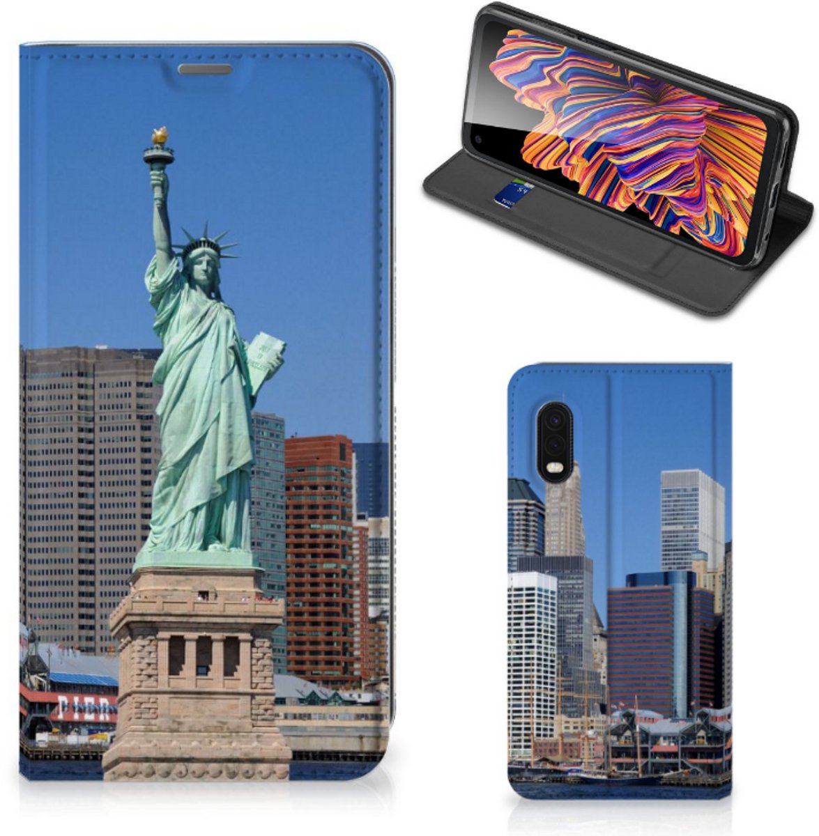 Samsung Xcover Pro Book Cover Vrijheidsbeeld