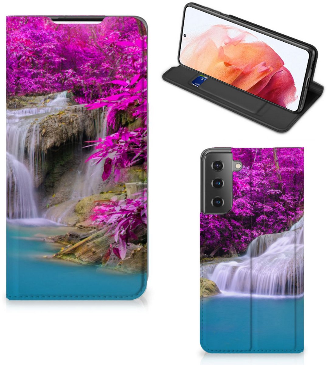 Samsung Galaxy S21 Book Cover Waterval