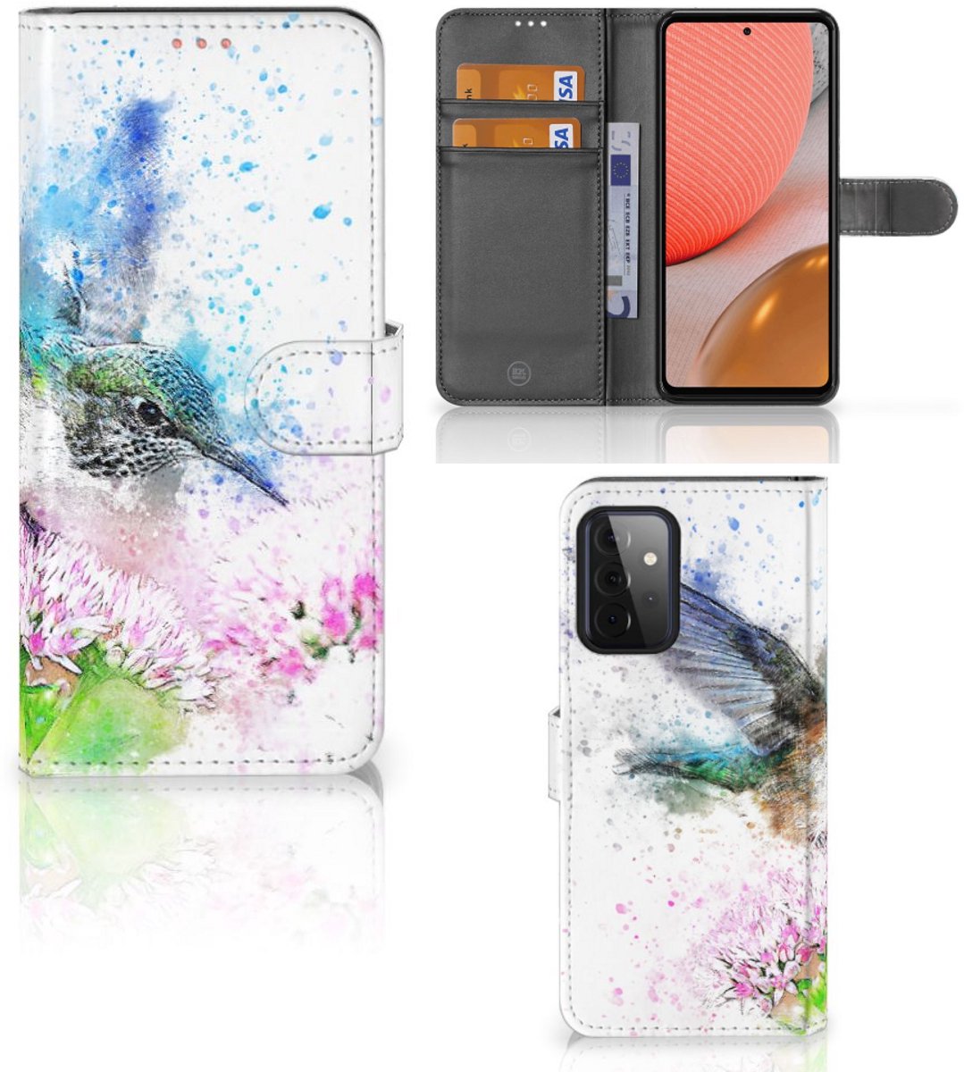 Hoesje Samsung Galaxy A72 Vogel