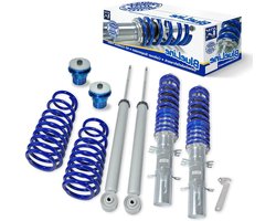 JOM Car Parts & Car Hifi GmbH 741001 Schroefdemper, blauw
