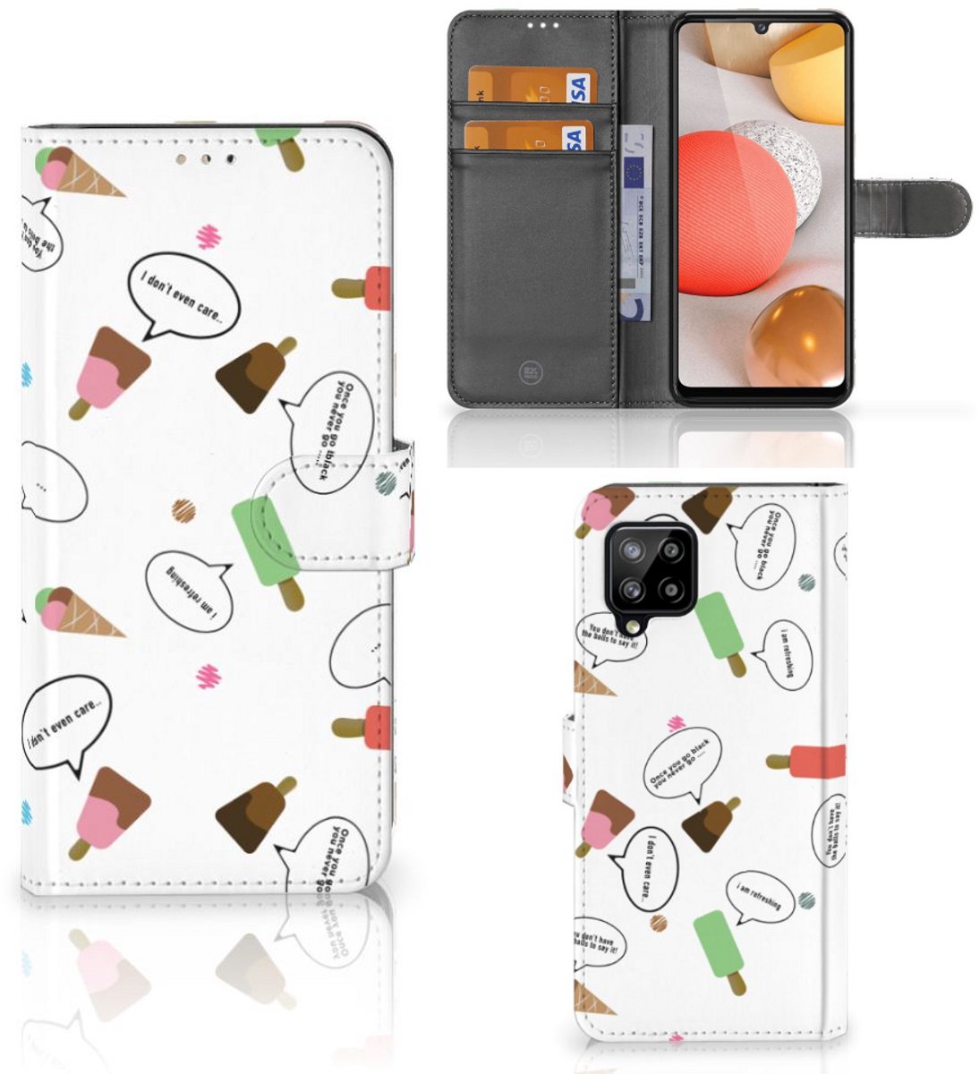 Samsung Galaxy A42 5G Book Cover IJsjes