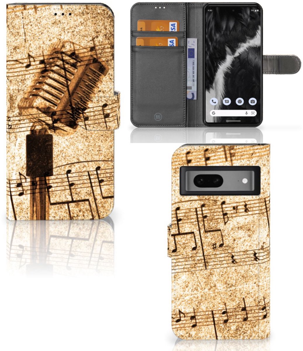 Google Pixel 7 Telefoonhoesje met foto Bladmuziek