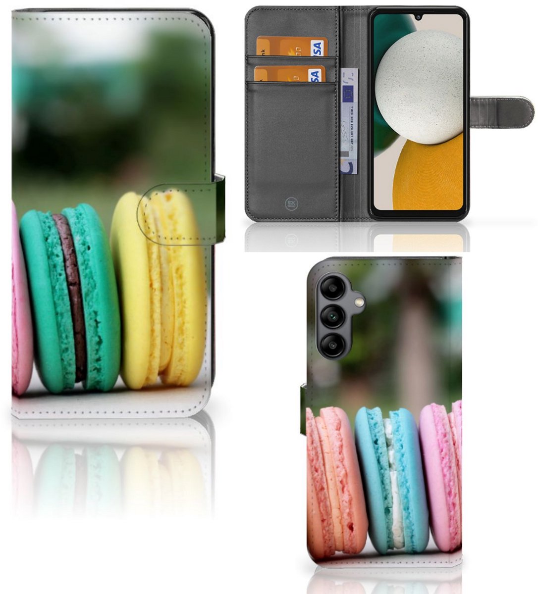 Samsung Galaxy A34 Book Cover Macarons