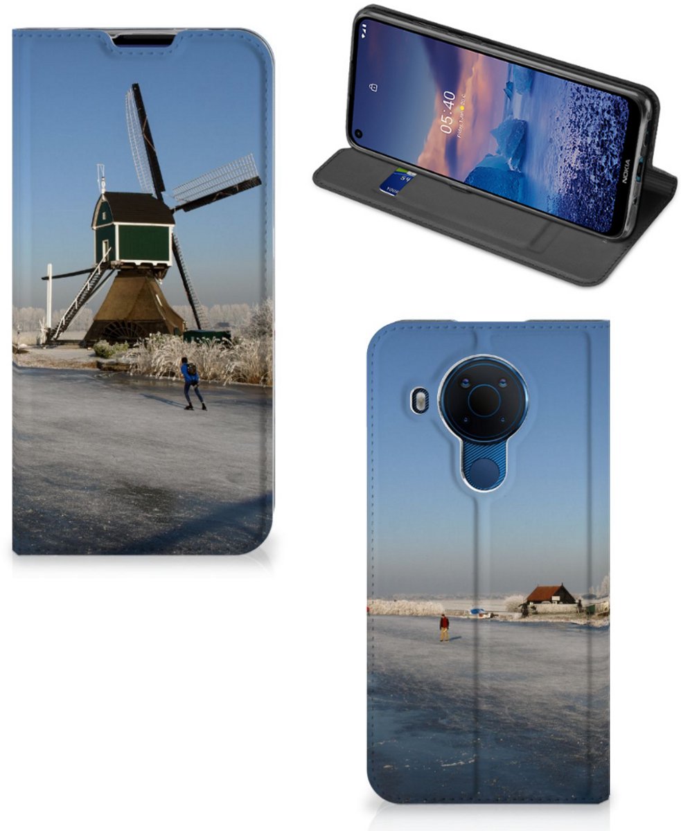 Nokia 5.4 Book Cover Schaatsers