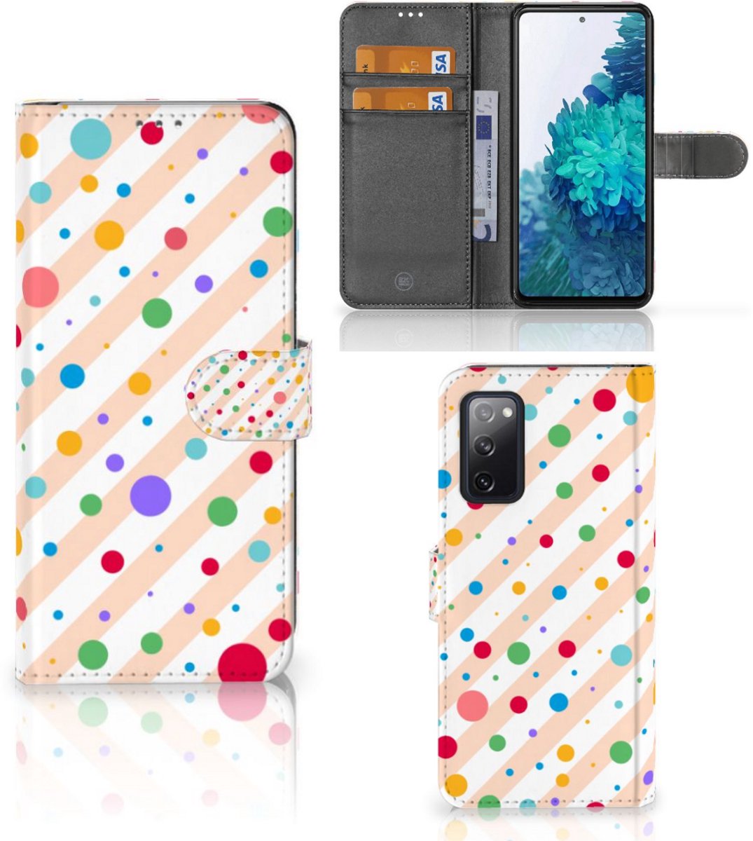 Samsung Galaxy S20 FE Telefoon Hoesje Dots