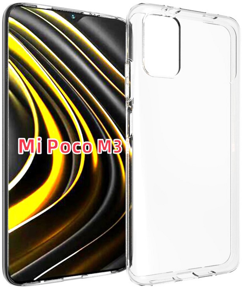 Xiaomi Poco M3 TPU Siliconen Back Cover Transparant