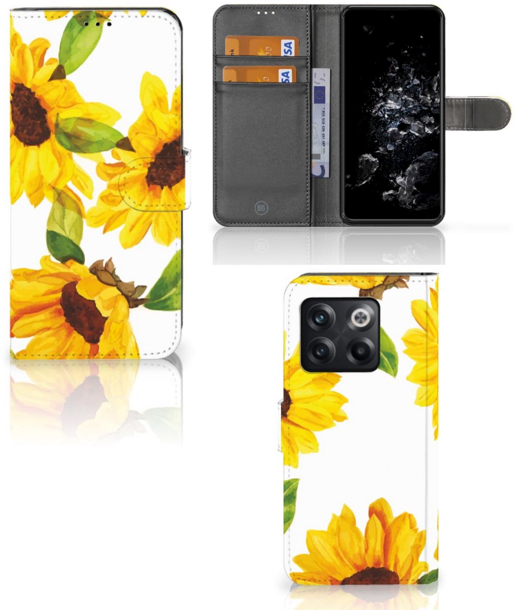 Hoesje voor OnePlus 10T Zonnebloemen