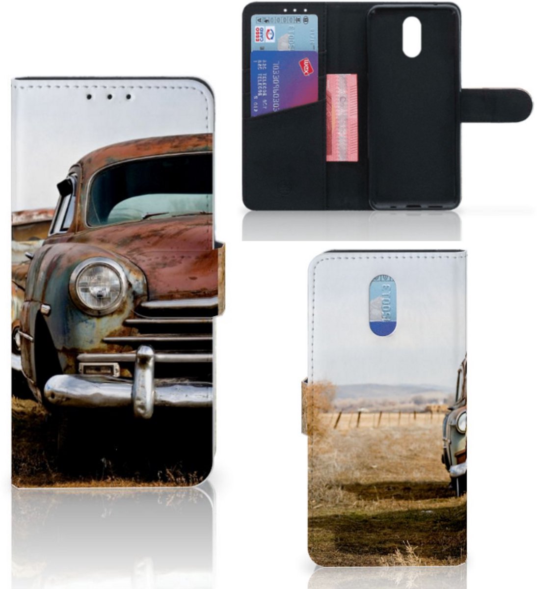 Nokia 2.3 Telefoonhoesje met foto Vintage Auto