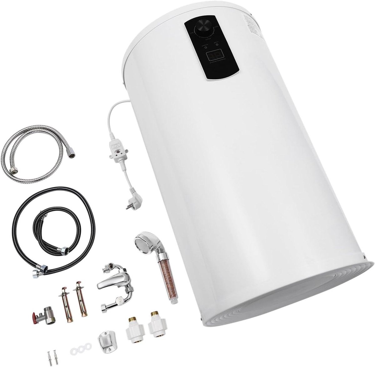 Elektrische Boiler - Wandboiler Tank - Thuis Warm Water - Snelle Verwarming - 70 Liter - Wit