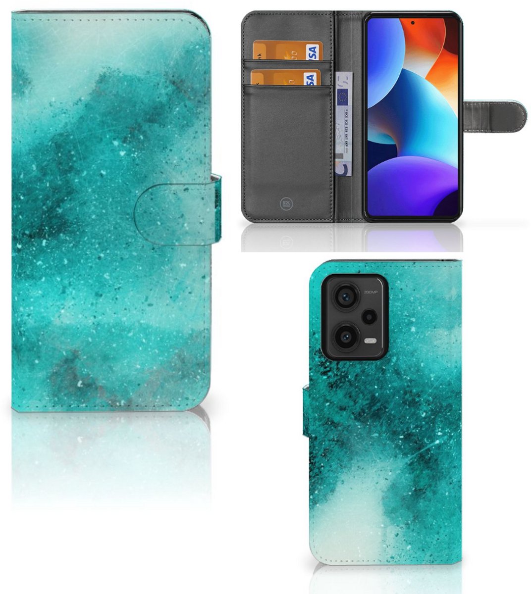 Hoesje Xiaomi Redmi Note 12 Pro Plus Painting Blue