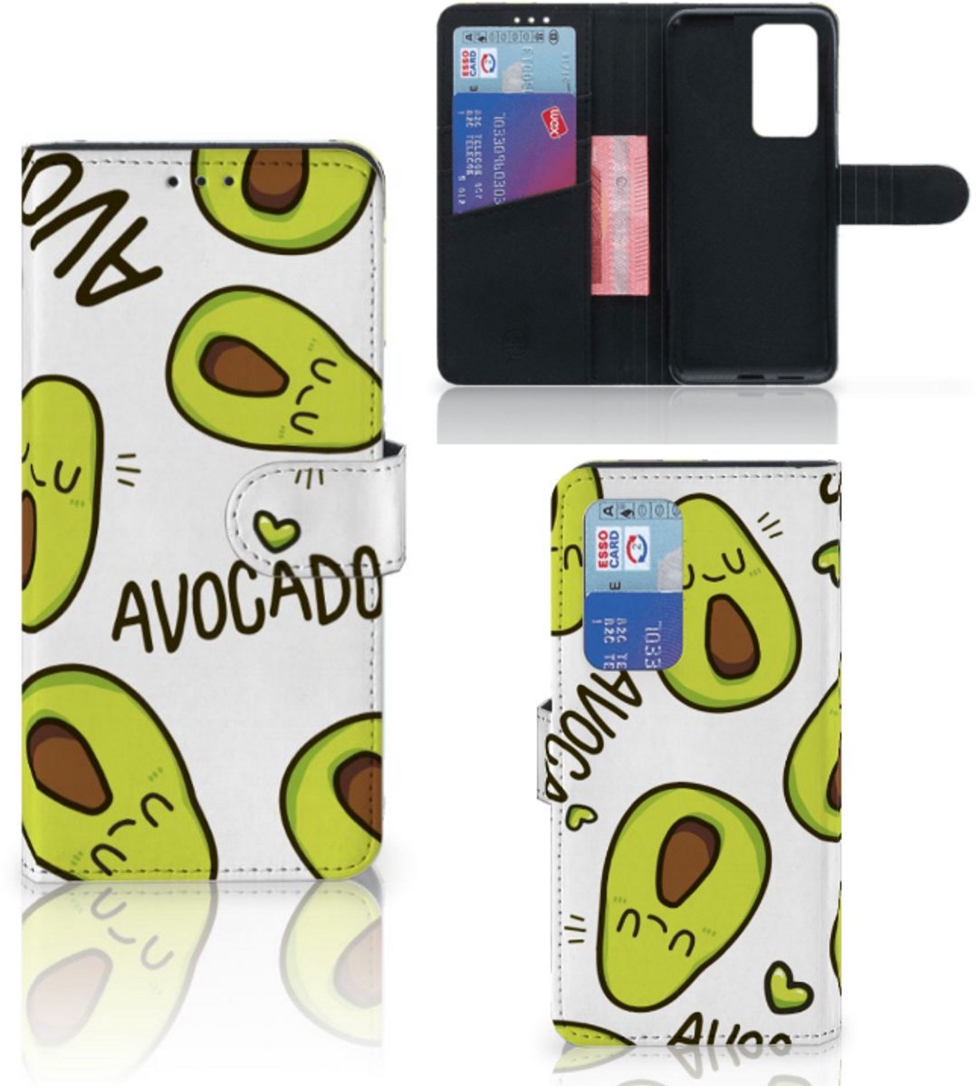 Huawei P40 Pro Leuk Hoesje Avocado Singing