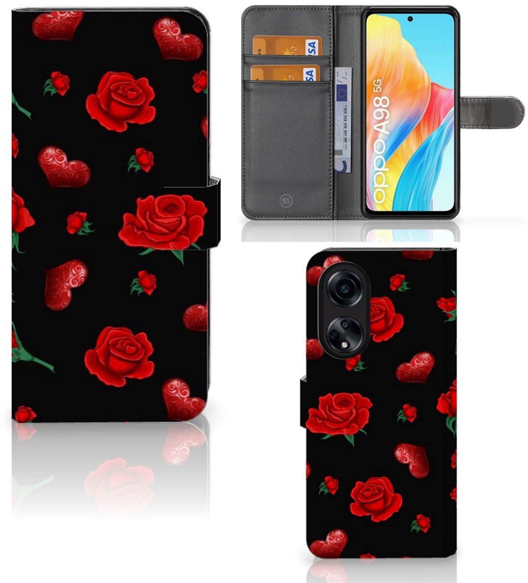OPPO A98 5G Leuk Hoesje Valentine