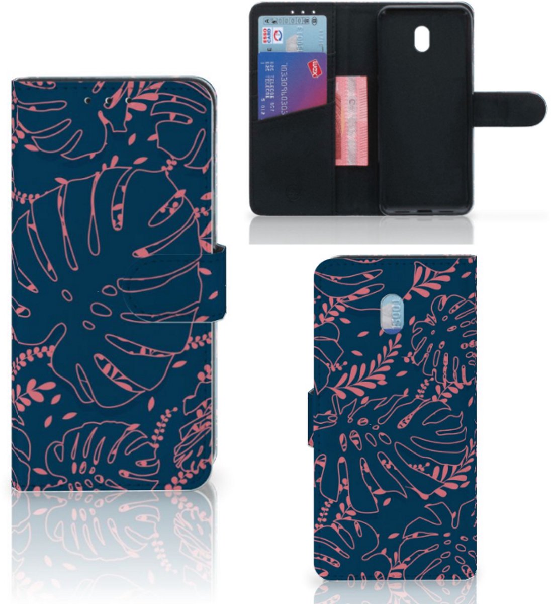Xiaomi Redmi 8A Hoesje Palm Leaves