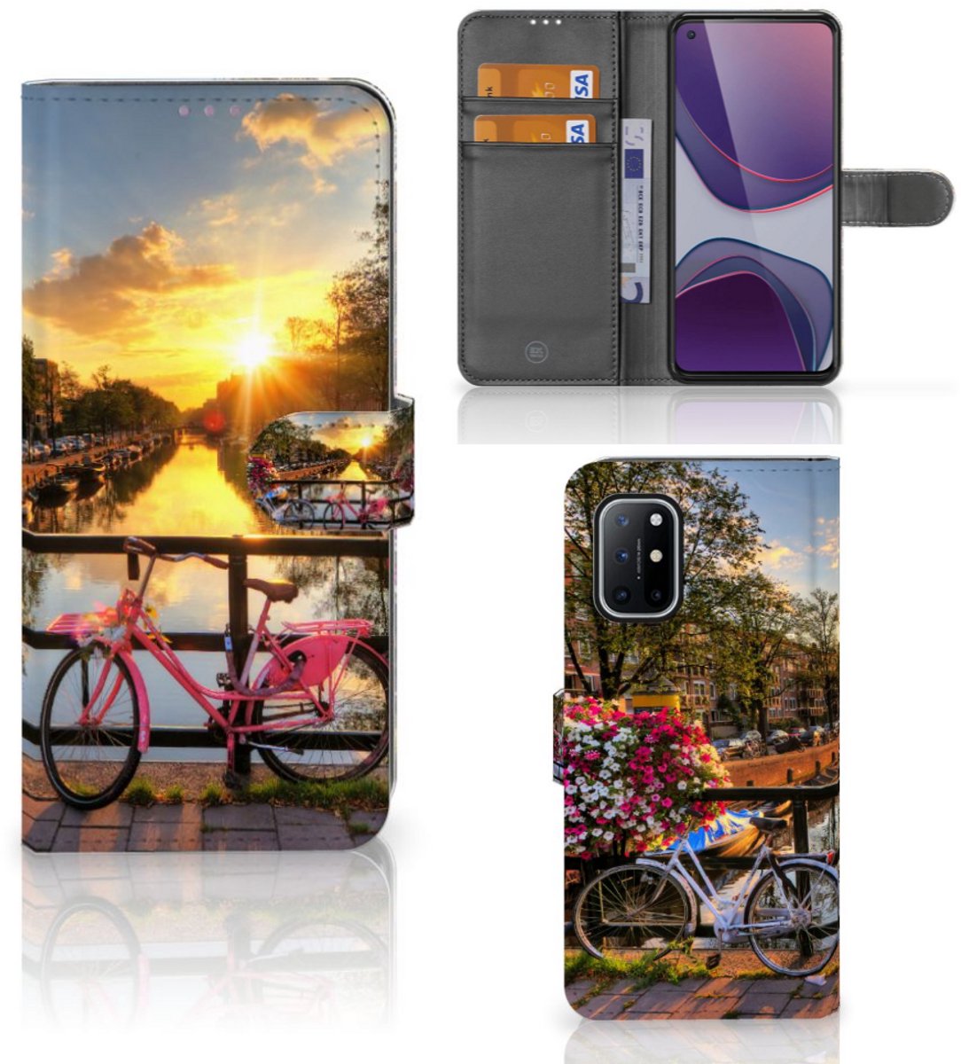 OnePlus 8T Flip Cover Amsterdamse Grachten