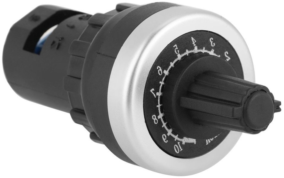 Potentiometer voor VSD VFD - 10k - Panel Mount - Variabele Snelheid Drive - Omkeren