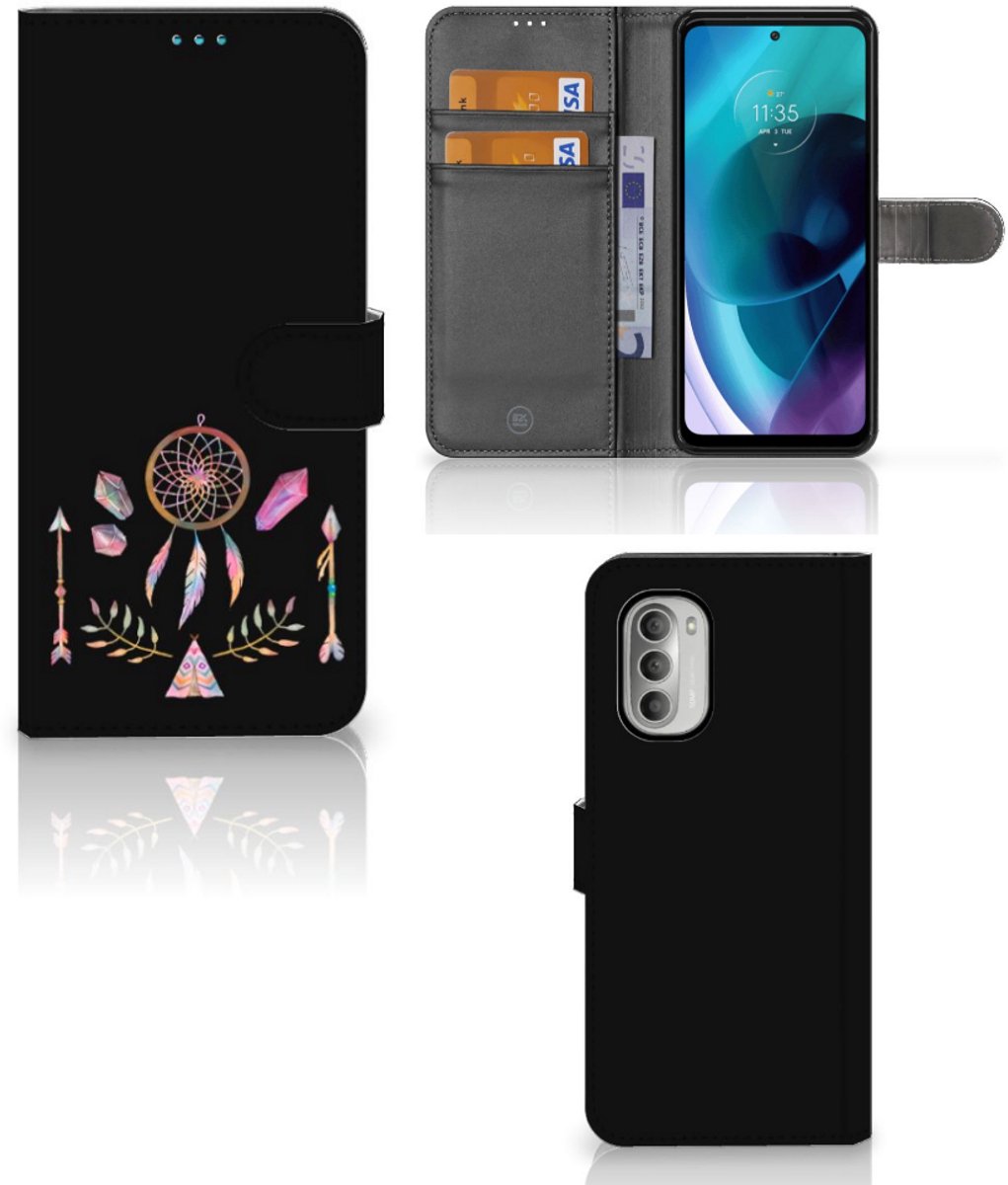 Motorola Moto G51 5G Leuk Hoesje Boho Dreamcatcher