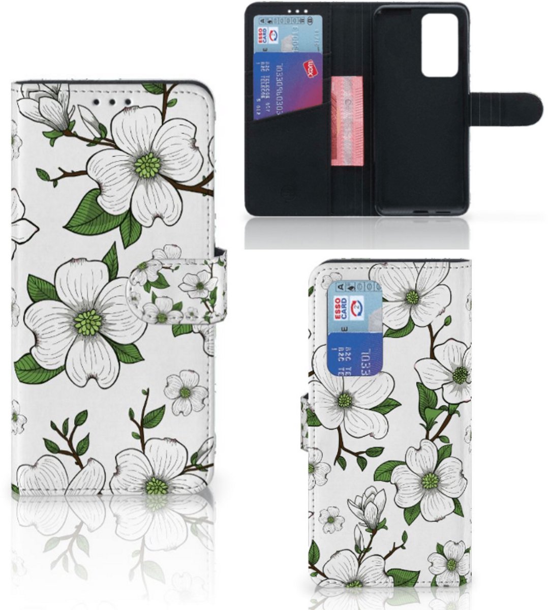 Huawei P40 Pro Hoesje Dogwood Flowers