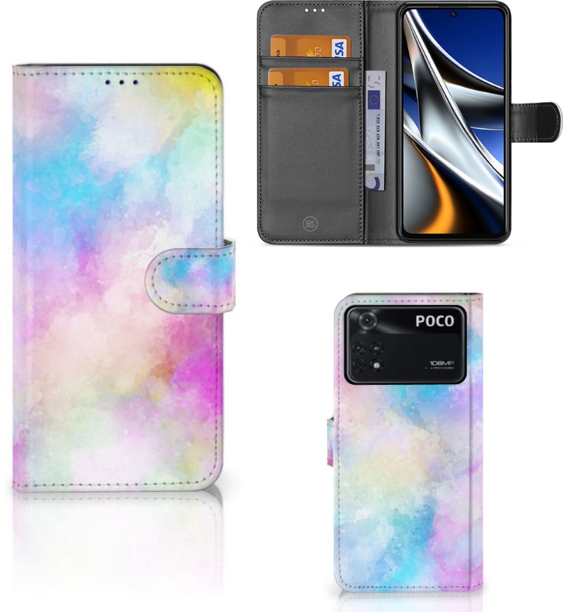 Hoesje Xiaomi Poco X4 Pro 5G Watercolor Light