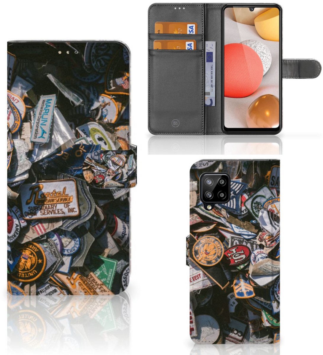 Samsung Galaxy A42 5G Telefoonhoesje met foto Badges