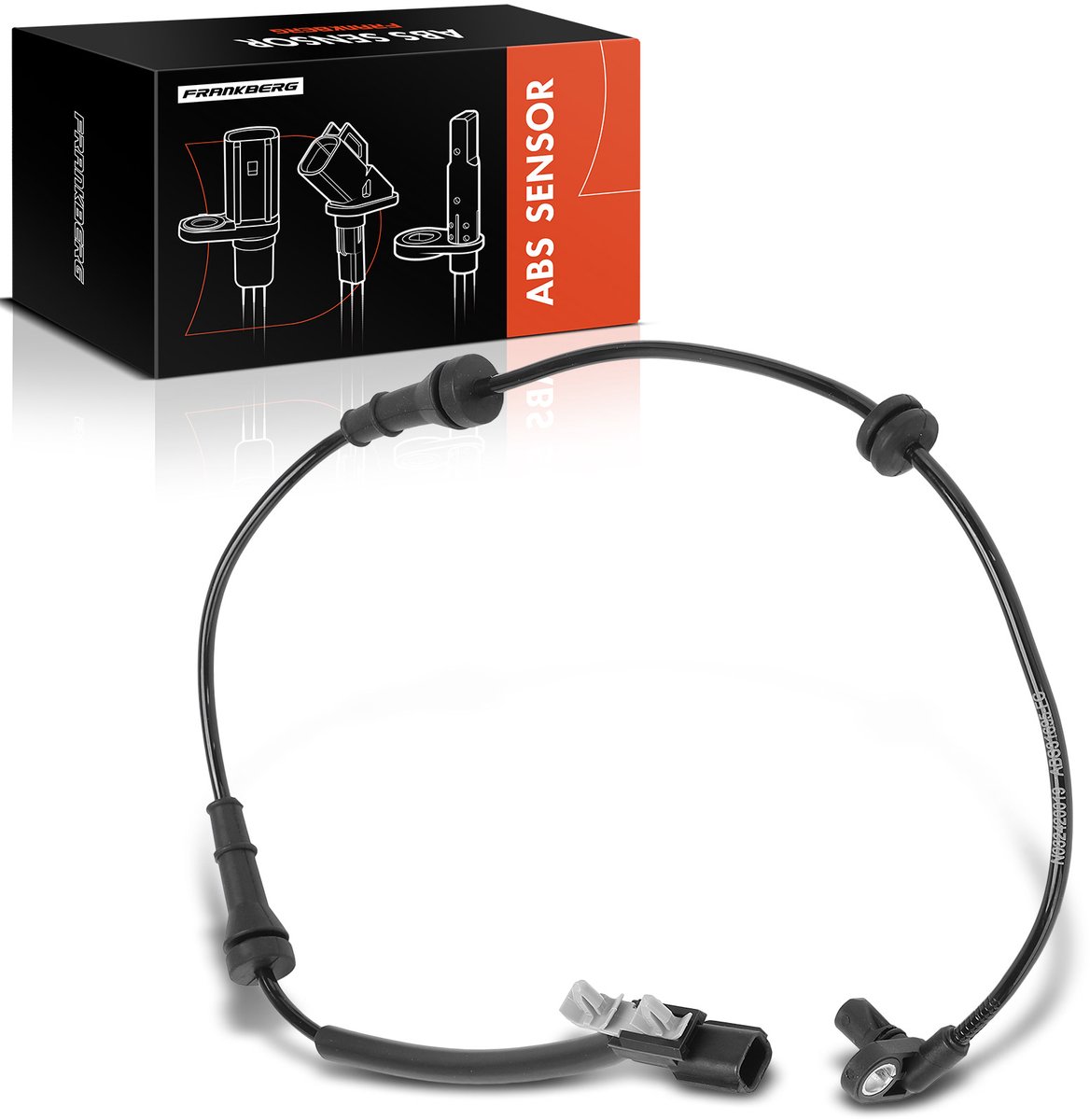Frankberg 1x ABS-sensor voor links rechts voor Nissan