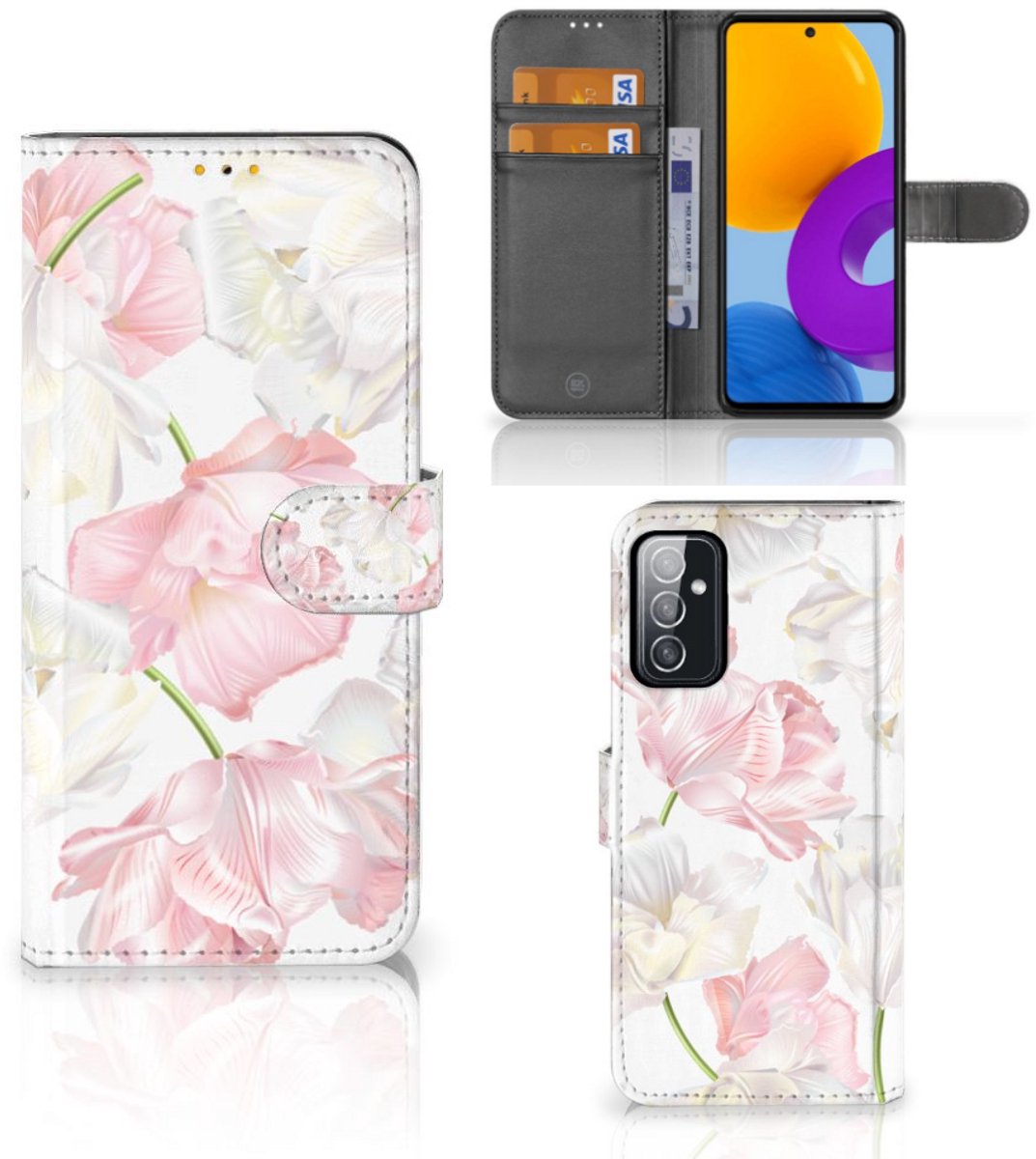 Samsung Galaxy M52 Hoesje Lovely Flowers