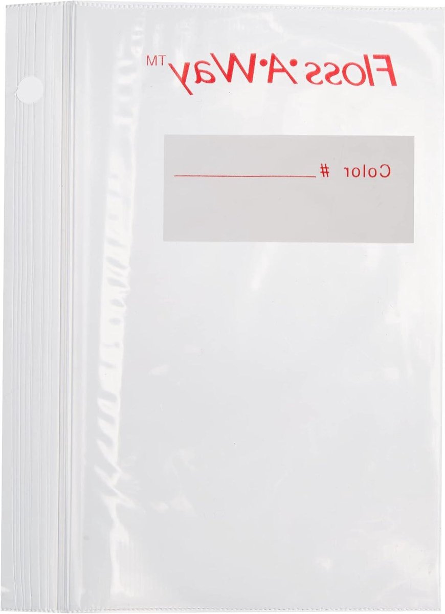 Floss Organizer - Tandflos Houder - Tandflos Opbergen - Direct Opslaan En Gebruiken - 100 stuks - Wit
