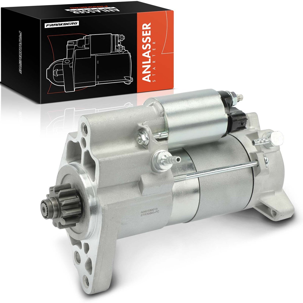 Frankberg 1x startmotor starter voor Land Rover Discovery IV L3