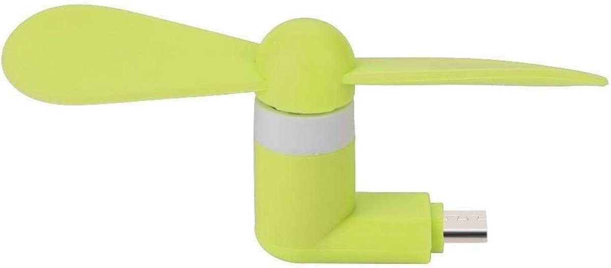 Telefoon Ventilator - Mini Koeler - Directe Koeling - Type-C Plug and Play - 9 x 4 x 1.5 cm
