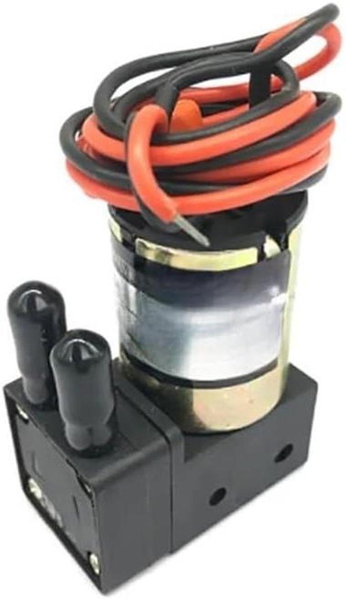 Membraaninktpomp - Kleine Pomp - Printer Onderhoud - Stabiele 24VDC Werking - 100-200ML/min - Wit