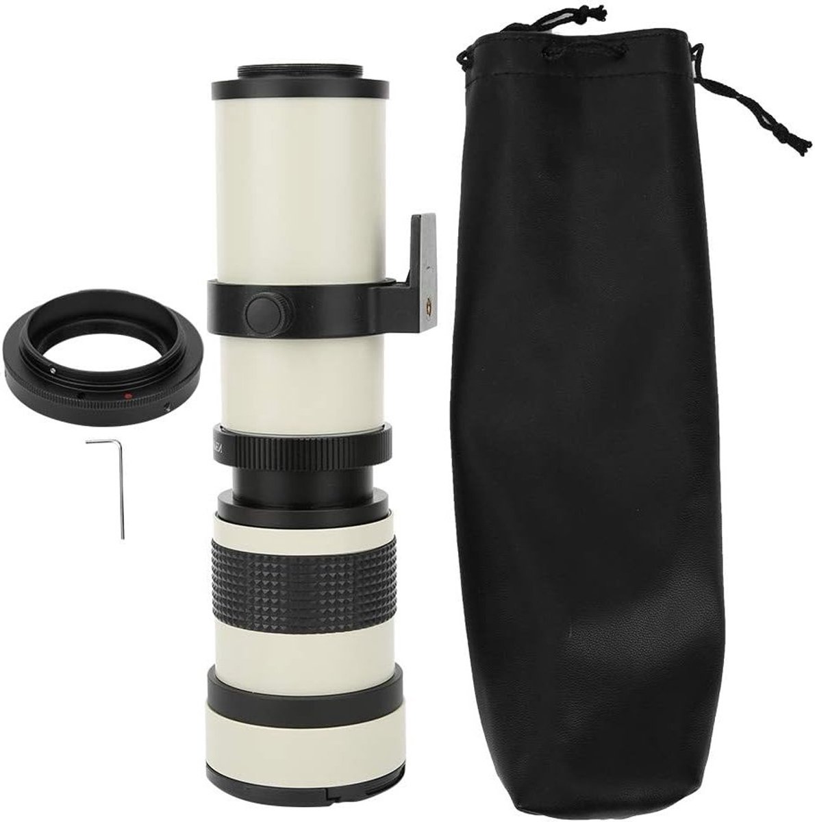 Telelens 28×9×9 mm met F8.316 Diafragma - Handmatige Focus en Zoom voor EF-S Camera's