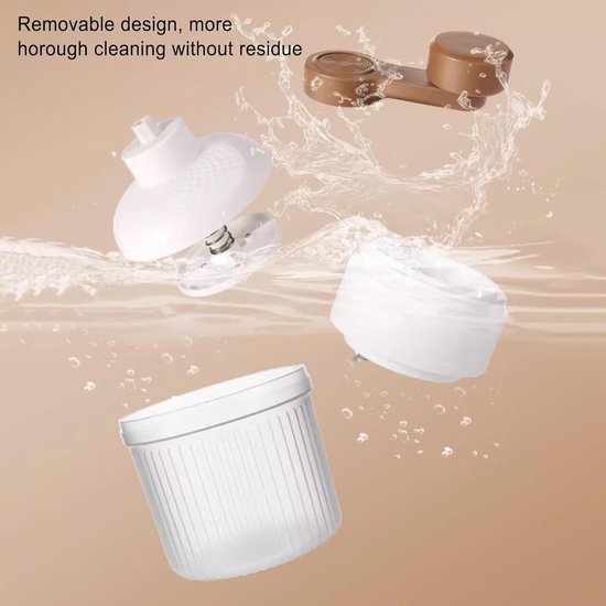 Crushed Ice Machine - Handheld Crushed Ice Machine, Handheld Handheld - Ice Shaver, Snow Cone Manufacturer With Transparent Cool Box, Humani Design Home Smoothie Machine — afbeelding 5